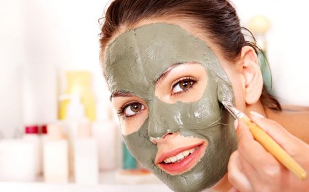 Маска для лица из глины