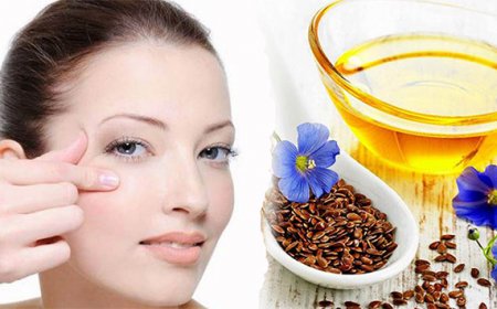 Применение льняного масла для лица