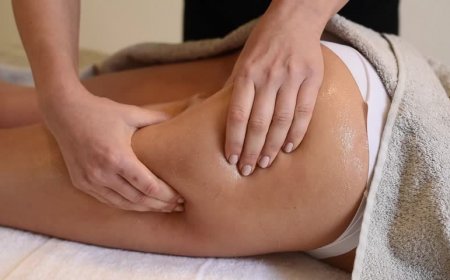 Антицеллюлитный массаж ног