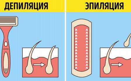 В чем отличия между эпиляцией и депиляцией?