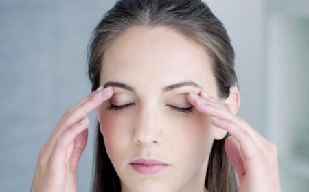 Массаж для профилактики зрительного утомления