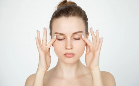 Эффективный массаж глаз от усталости и морщин