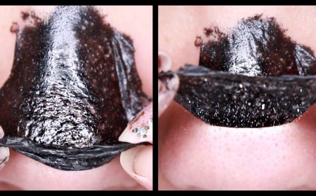 Маска для лица от черных точек