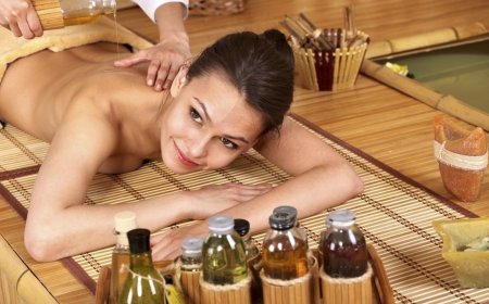 Применение аромамасел во время массажа