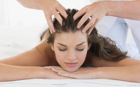 Массаж головы