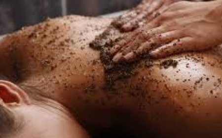 Антицеллюлитный скраб для тела на основе молотого кофе