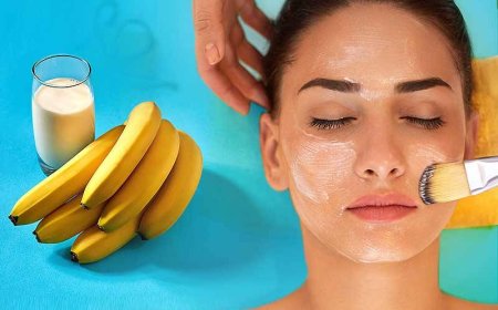 Увлажняющая и омолаживающая маска для лица на основе банана