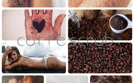 Скрабы из натурального кофе для тела