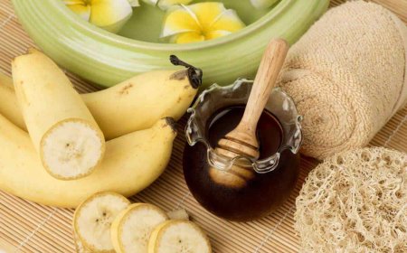 Банановая маска для лица