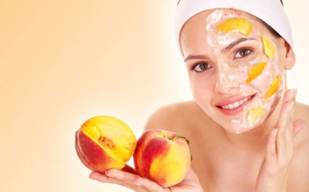 Ежедневный уход за кожей: персиковые маски для лица