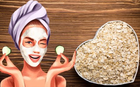 5 масок из овсянки для лица и кожи