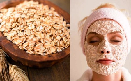 Чистка лица в домашних условиях. Овсяная маска
