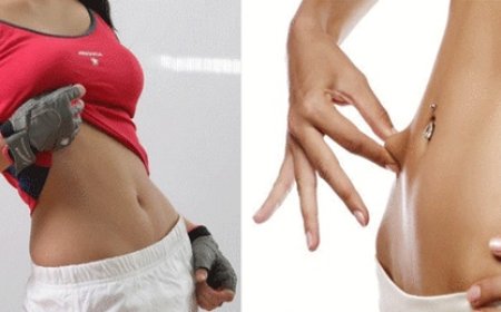 Как подтянуть кожу на животе