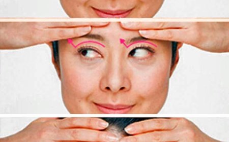 Зарядка для лица легко избавит от мешков под глазами и вернет бодрость коже