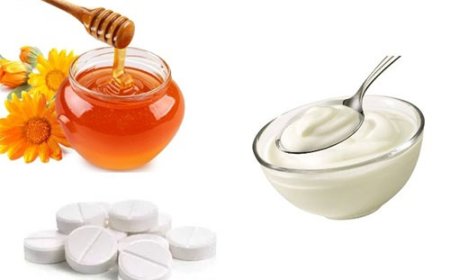 Маска для лица с медом и аспирином