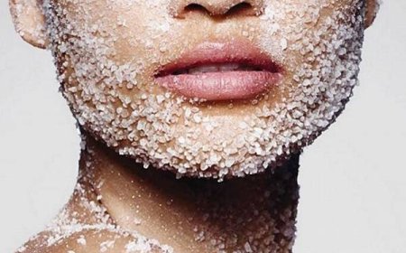 Маски для лица из соли и воды