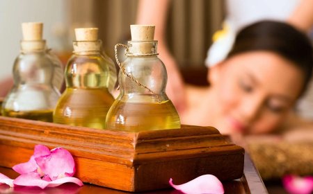 Массажные масла с эфирными маслами для релаксации