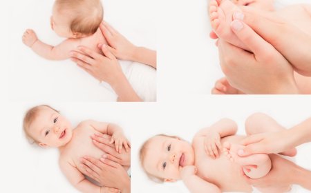 Польза массажа новорожденным
