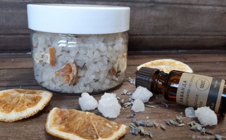 Делаем соль для ванны