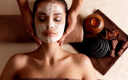 Массаж лица с применением косметических масок