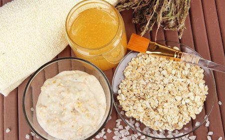 Скрабы из овсянки