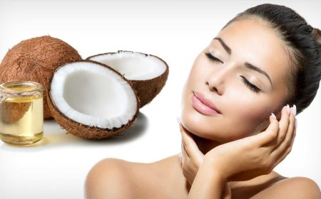 Воздействие кокосового масла на лицо