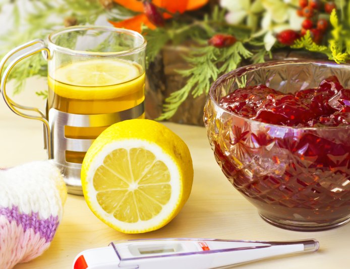 Домашние средства от простуды на основе чая